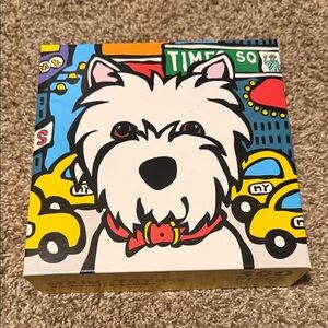 Marc Tetro “Westie in Times Square” 500-piece puzzle - EUC!